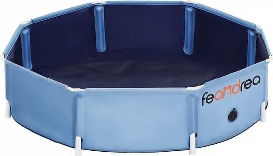 honden speelgoed hondenzwembad o140xh30 cm stabiel blauw pvc
