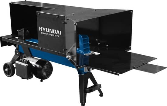 hyundai houtkloofmachine 1500w 4 ton horzitontale elektrische houtklover
