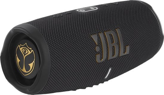 jbl charge 5 zwart draagbare bluetooth speaker tomorrowland edition