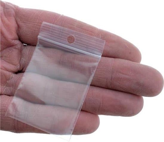 kleine gripzakjes 6x4cm zakje van 100 stuks transparant gratis verzonden 1