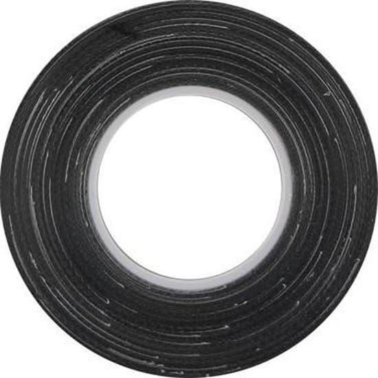 matrix tape indelingstape effen kleur zwart