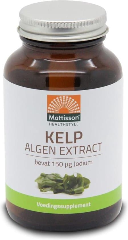 mattisson kelp algen extract met jodium 75mg 200 tabletten