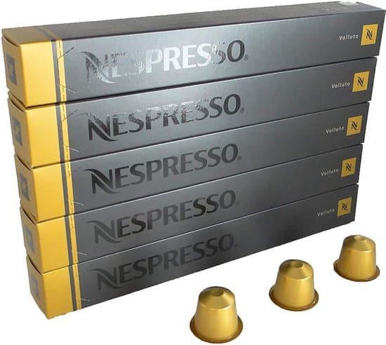nespresso cups volluto 5 x 10 cups koffie cups