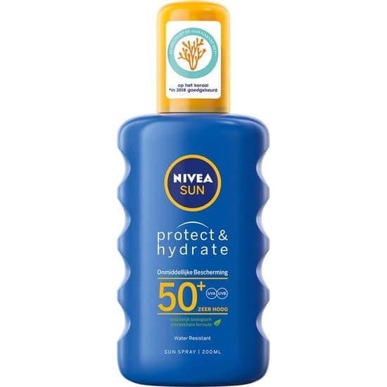 nivea sun protect hydrate zonnebrand spray spf 50 200 ml