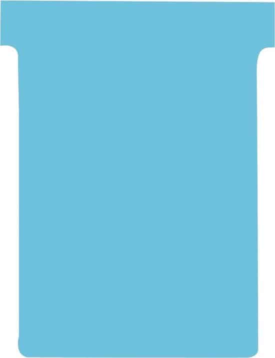 nobo t planbordkaarten index 3 formaat 120 x 92 mm blauw