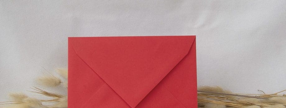 rode enveloppe