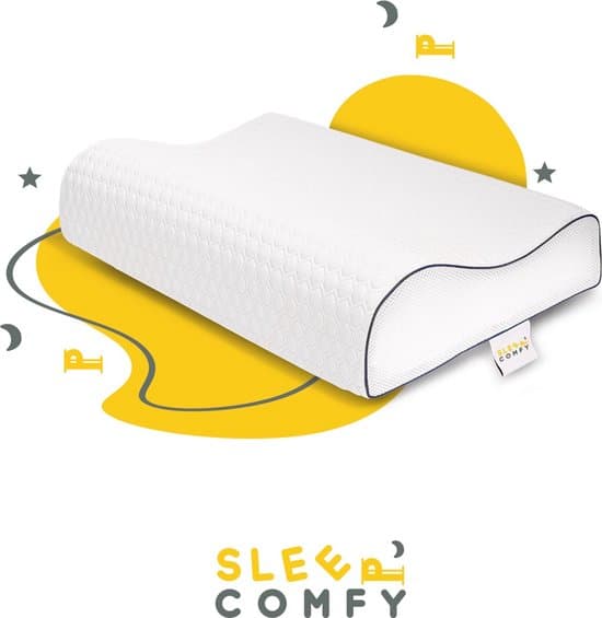 sleep comfy traagschuim serie hoofdkussen 30 dagen proefslapen