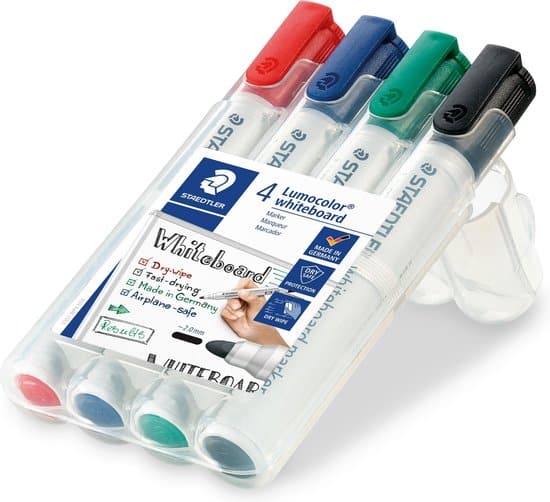 staedtler lumocolor whiteboard marker ronde punt box 4 st