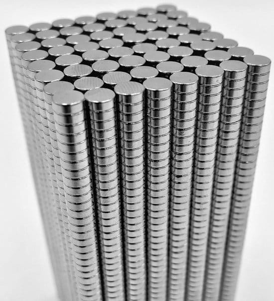 super sterke magneten neodymium 5x2 mm 50 stuks