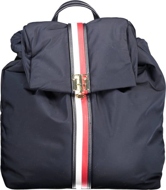 tommy hilfiger backpack blauw uni dames
