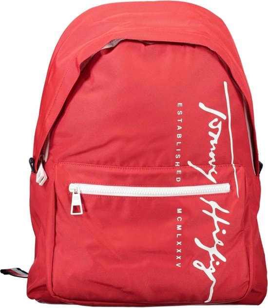 tommy hilfiger th signature backpack unisex primary red