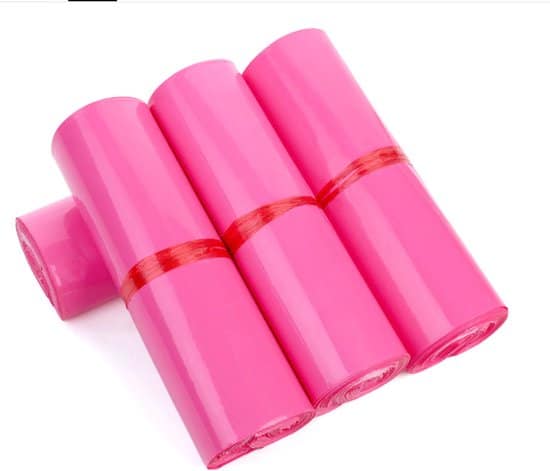 verzendzak roze 25 stuks 25x35cm verzendzakken verzendzakken voor