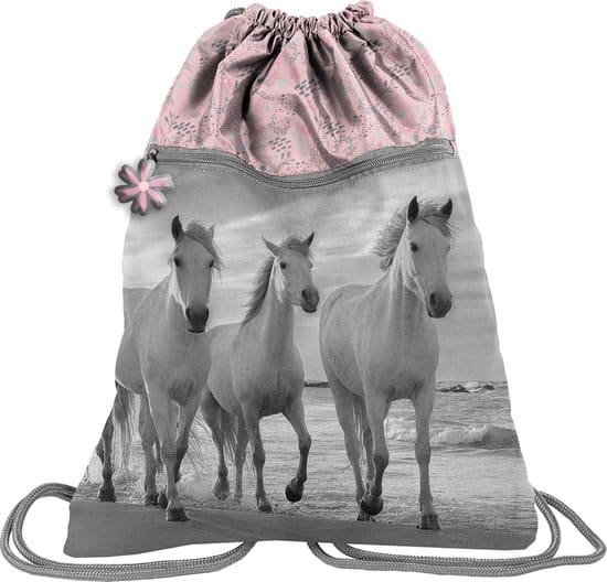 animal pictures gymbag paarden 45 x 34 cm polyester
