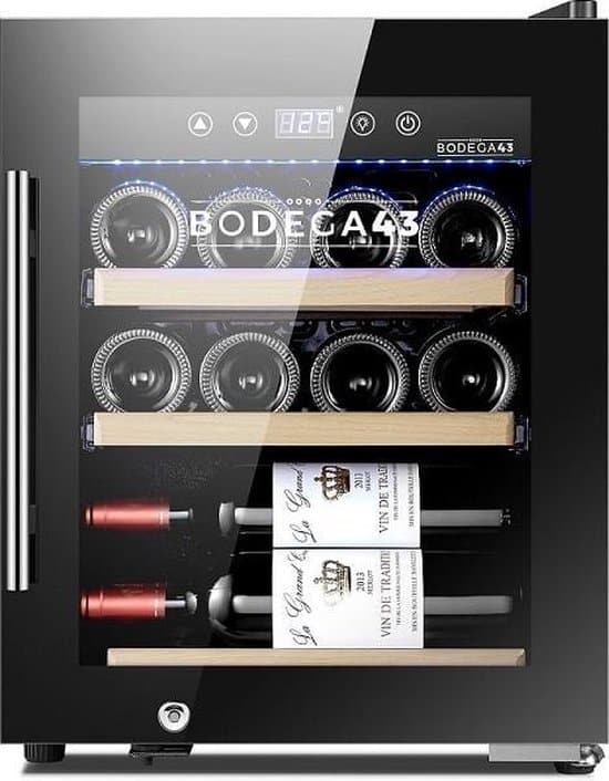 bodega43 12c design klein wijnkoelkast met compressor 12 flessen 3
