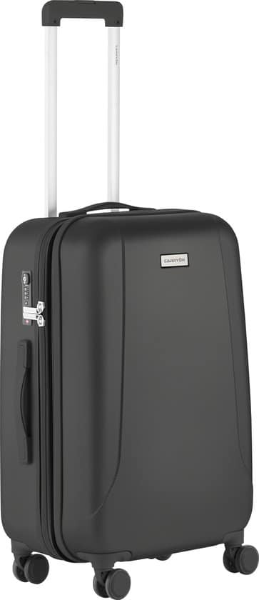 carryon skyhopper handbagage koffer 55cm tsa slot okoban registratie zwart 7
