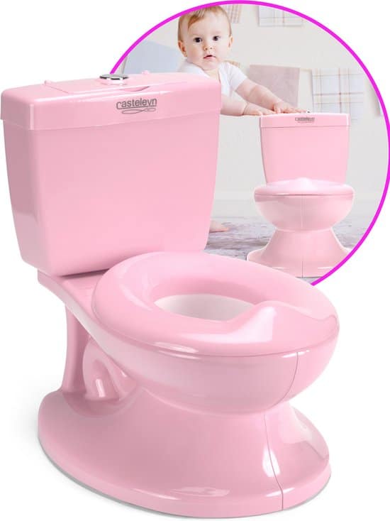 casteleyn toilettrainer wc potje plaspotje kinder toilet met geluid