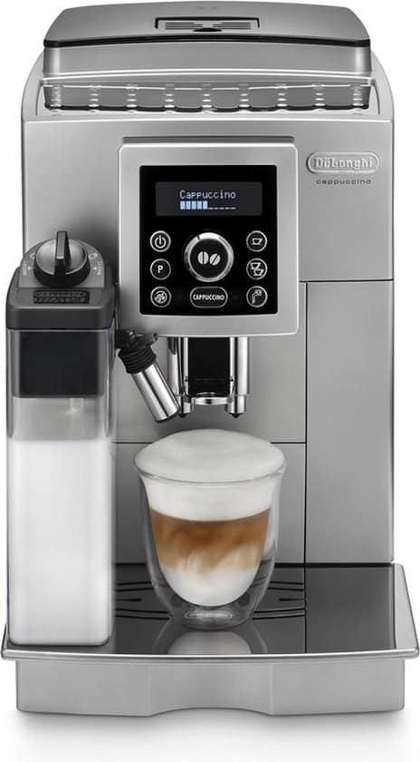 delonghi ecam23460s volautomatische espressomachine zilver