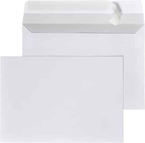 dula c5 enveloppen a5 formaat wit 229 x 162 mm 100 stuks zelfklevend