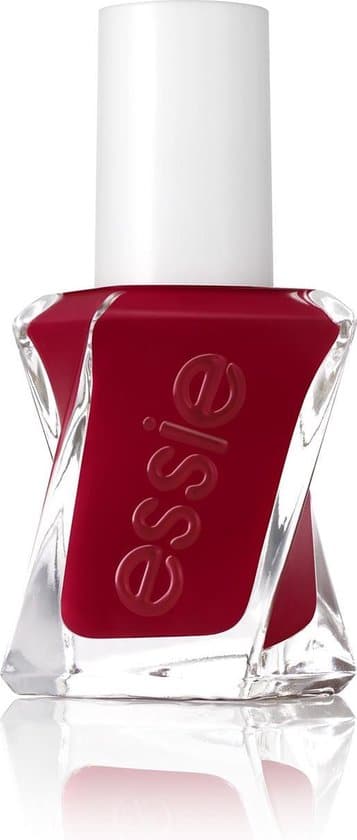 essie couture gel nagellak 345 bubbles only rood 13 5 ml