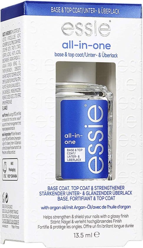 essie nagelverzorging all in one base coat en top coat