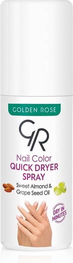 golden rose nail color quick dryer spray nagellak sneldroog spray verzorgende 1