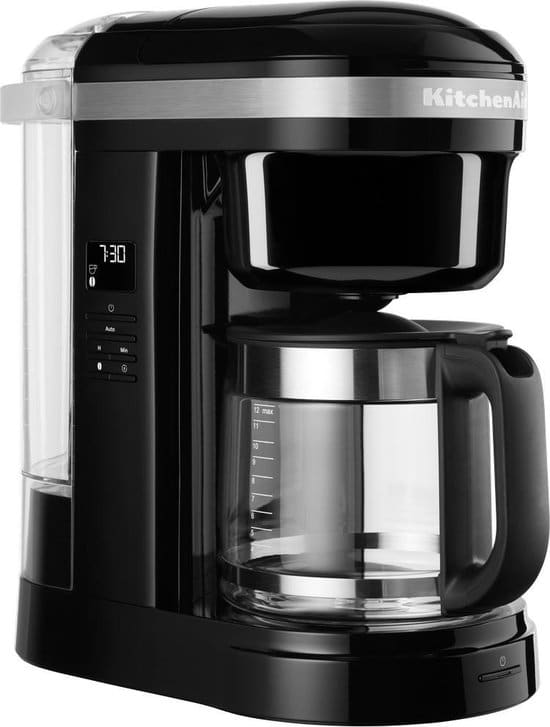 kitchenaid filter koffiezetapparaat 1 7l classic 5kcm1208 onyx zwart