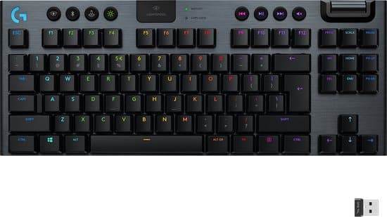 logitech g915 tkl mechanisch gaming keyboard draadloos gl tactile