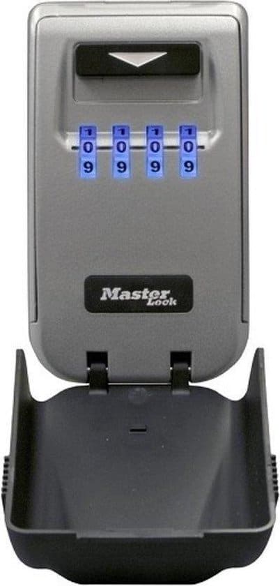 masterlock 5425eurd sleutelkluis met verlichte toetsen