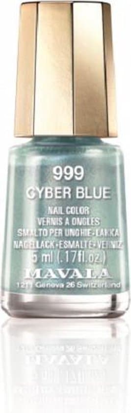 mavala 999 cyber blue nagellak