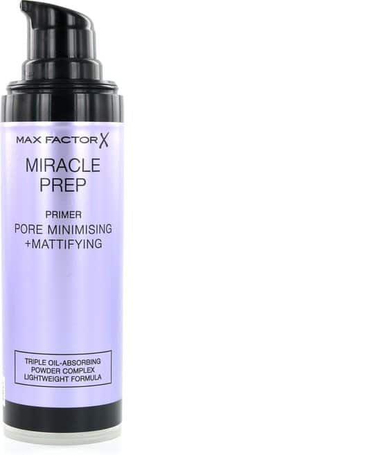 max factor miracle prep primer pore minimising mattifying 30 ml