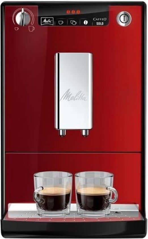 melitta caffeo solo e950 104 espressomachine rood