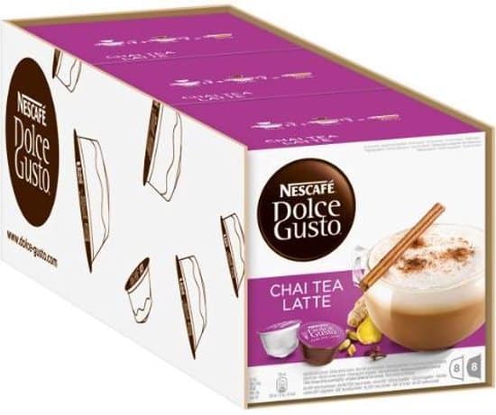 nescafe dolce gusto chai tea latte capsules 48 koffiecups