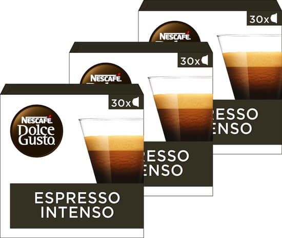 nescafe dolce gusto espresso intenso capsules 90 koffiecups