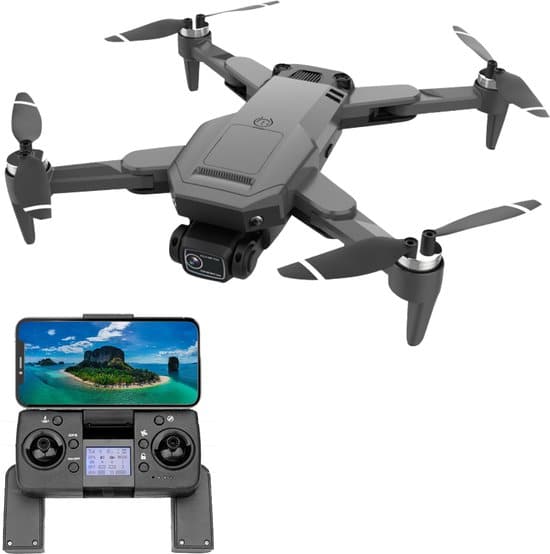 nuvance drone met 4k camera en gps voor buiten en binnen mini drone