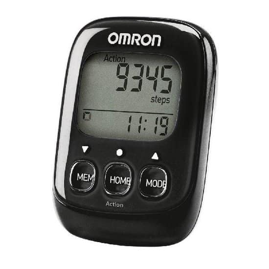 omron walking style iv stappenteller zwart
