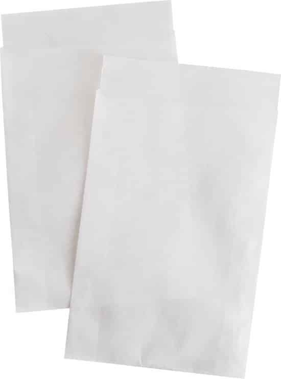 pergamijn envelop zakje semi transparant 63 x 93 14mm klep per 100 stuks
