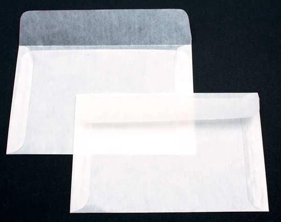 pergamijn envelopjes 159x105mm 100 st
