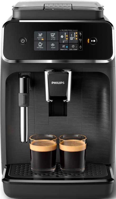 philips 2200 serie ep2220 10 espressomachine zwart