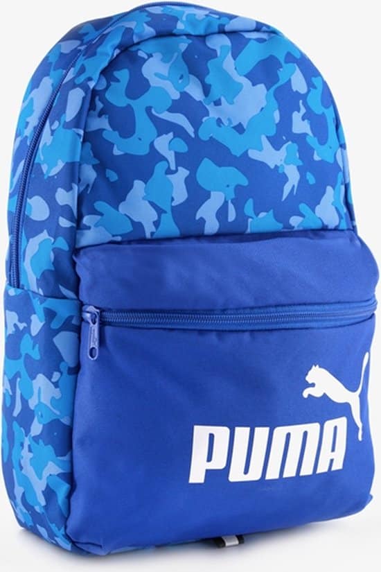 puma phase kinder rugzak 15 liter blauw