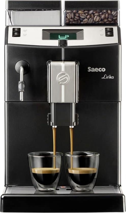 saeco lirika coffee ri9840 01 volautomatische espressomachine zwart