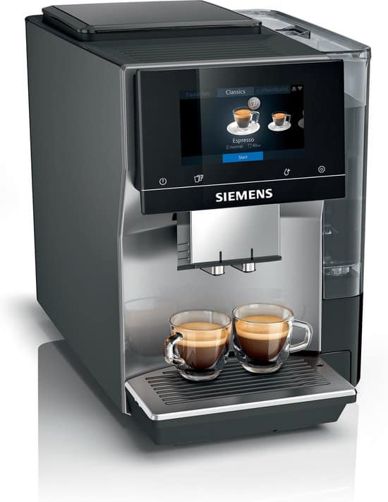 siemens eq700 tp705r01 volautomatische espressomachine zwart