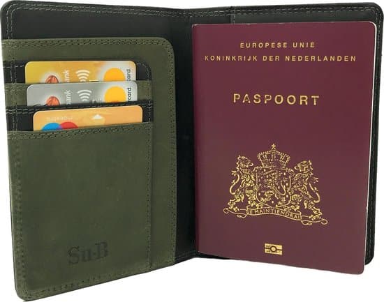subdgn passport hoesje rfid passport cover kaarthouder luxe leer