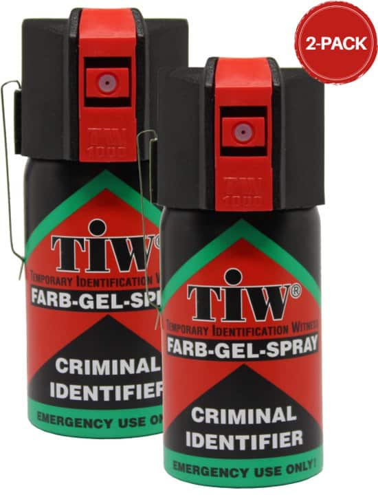 tiw zelfverdedigingsspray 2x legaal alternatief voor pepperspray
