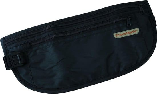 travelsafe moneybelt light weight black