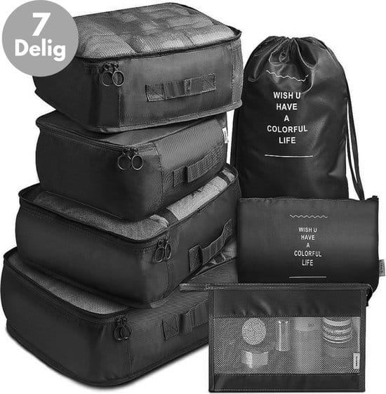 vaive packing cubes koffer organizer set bagage organizers compression