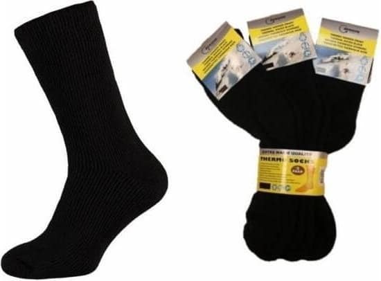 benson thermo sokken 6 paar zwart 43 46 wandelen wintersport werk