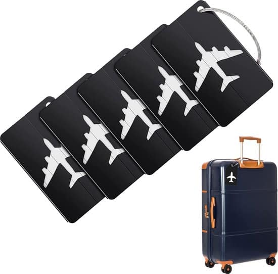 botc kofferlabel 5 stuks reiskoffer reisaccessoire bagagelabel