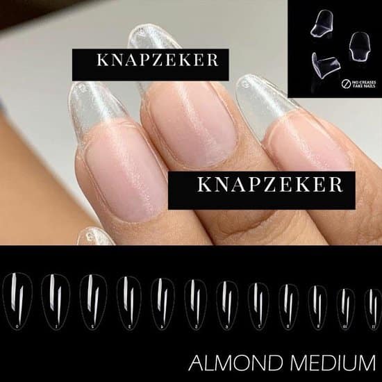 gel soft flex nepnagels plaknagels met lijm almond shape nagels press on 1