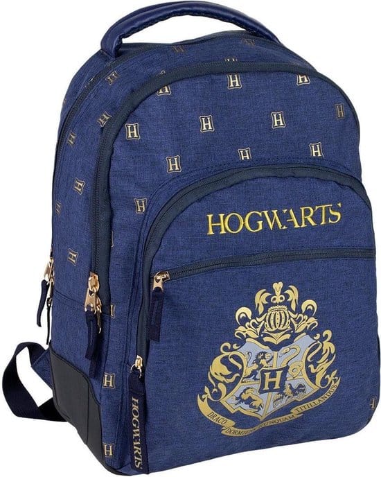 harry potter hogwarts rugzak blauw