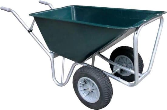 hummer kruiwagen basic bak groen 160 liter met dubbel luchtwiel 1